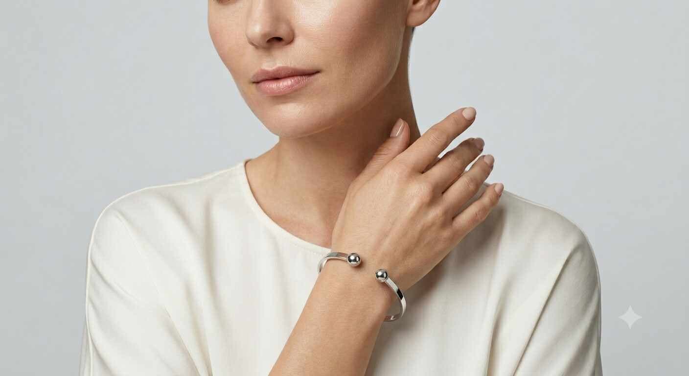 Bracelete liso chapa premiun — foto 1
