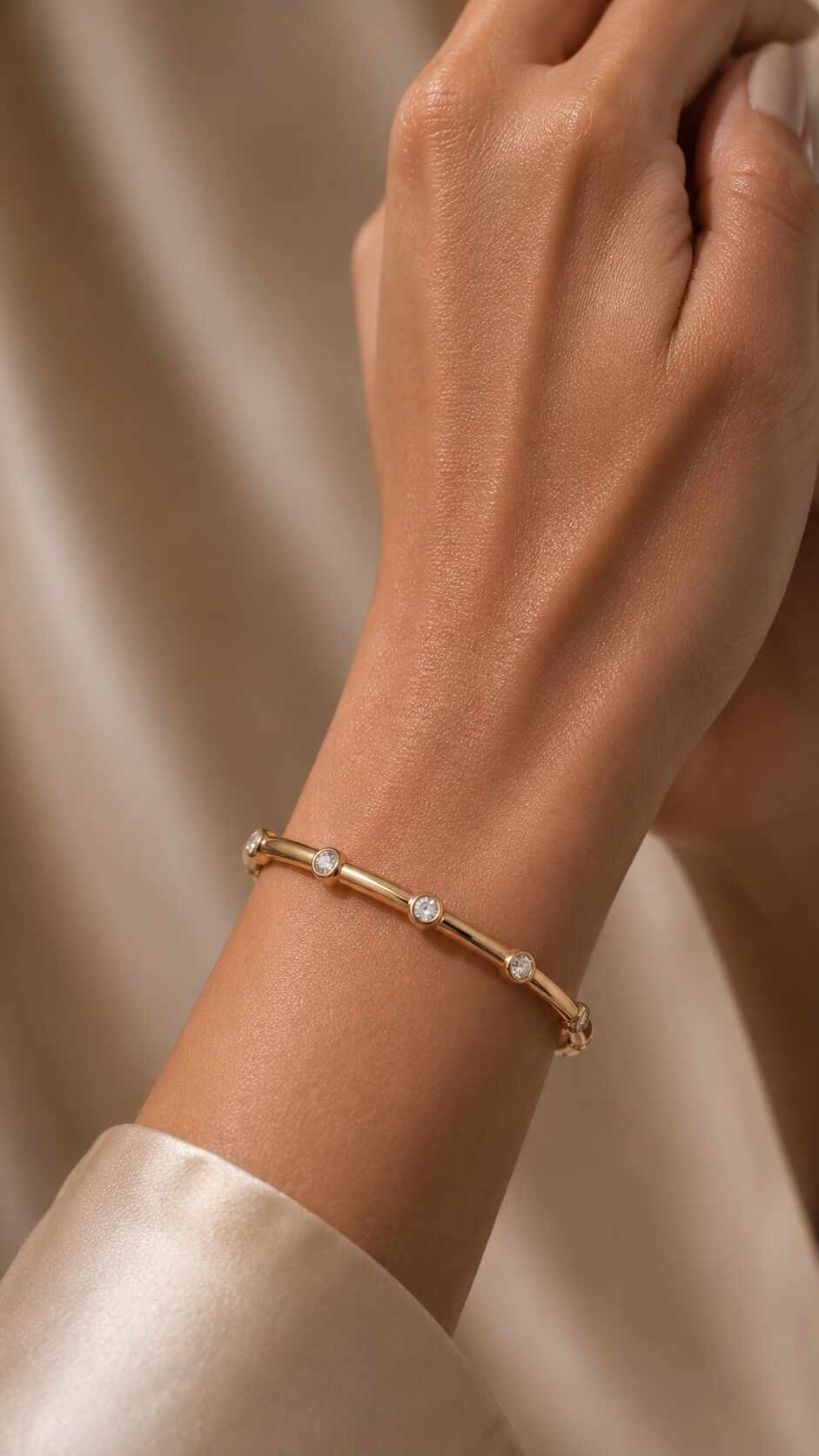 Pulseira com strass — foto 1