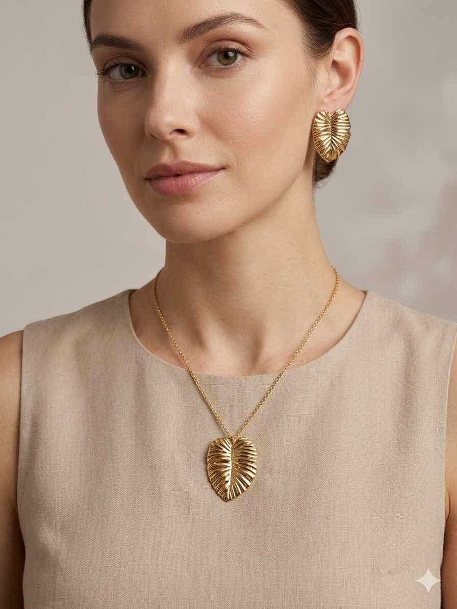 Conjunto Folha Tropical